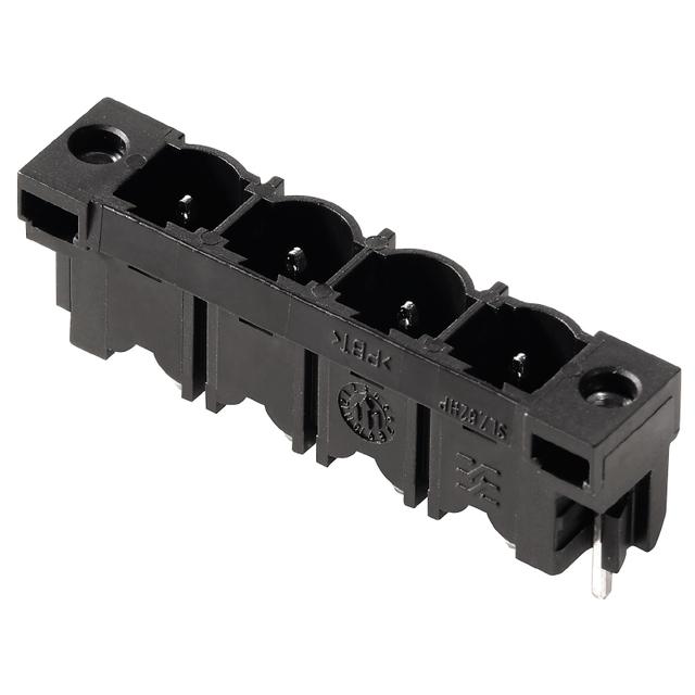 SL 7.62HP/04/180LF 3.2 SN BK BX Złącze wtykowe płytek drukowanych /42szt./ WEIDMULLER