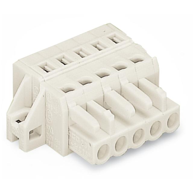 Gniazdo MCS‑MIDI Classic 4‑biegunowe jasnoszare raster 5mm 721‑104/031‑000 /50szt./ WAGO