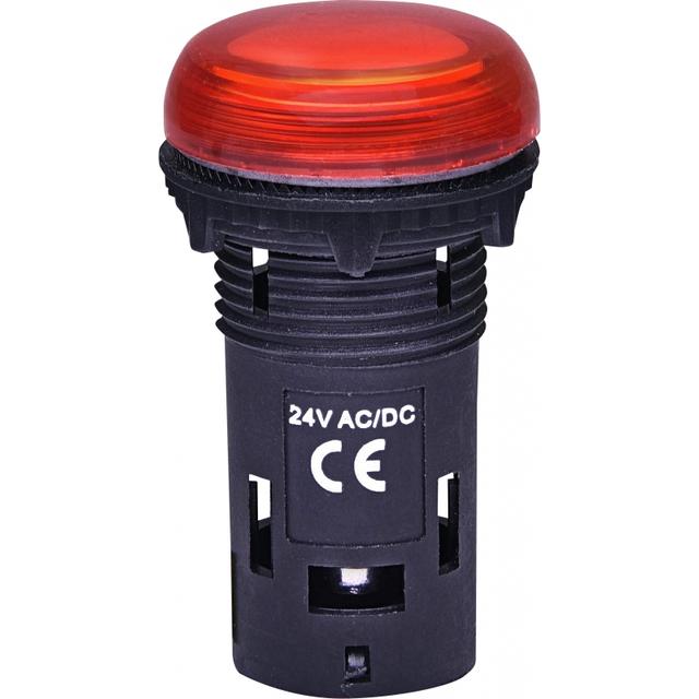 ECLI-024C-R - Lampka LED 24V AC/DC -Czerwona