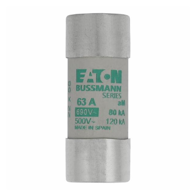 C22M63S Wkładka cylindryczna z wybijakiem 22x58 63A AM 690V AC C22M63S EATON