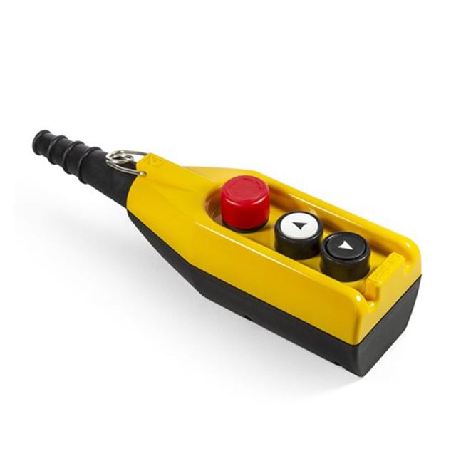 Kaseta sterownicza, 3 przyciski, w tym przycisk awaryjnego stopu 30 mm, jedna prędkość