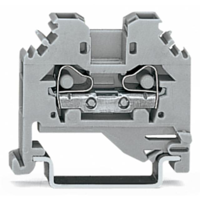 Złączka szynowa 2‑przewodowa 4mm2 szara 281‑101 WAGO