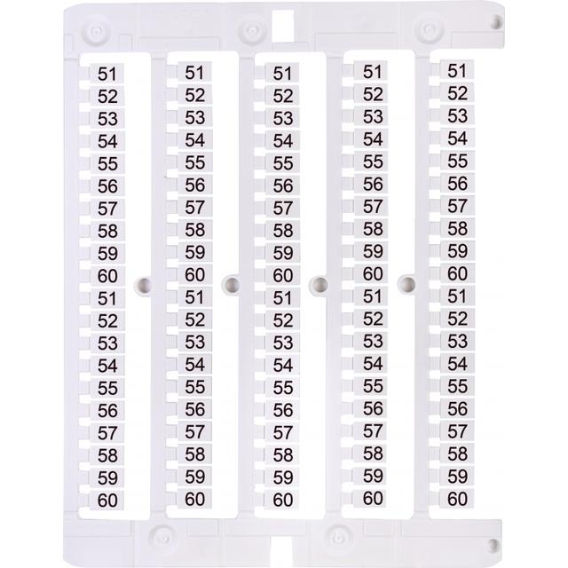 Oznacznik 51 do 60 (100 szt.) ES-NU0851560 003903102 ETI