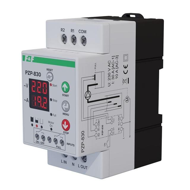 Przekaźnik kontroli pompy głębinowej PZP-830 F&F