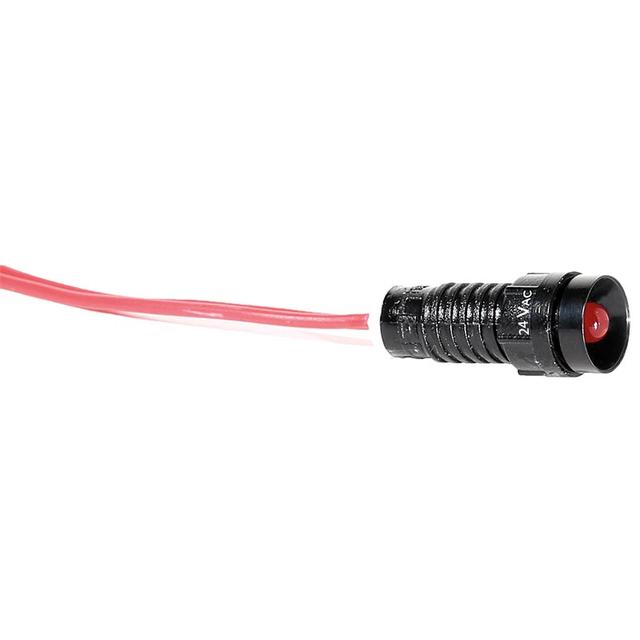 LS LED 5 R 24 LAMPKA SYGNAL.LED D=5MM CZERW.24V AC