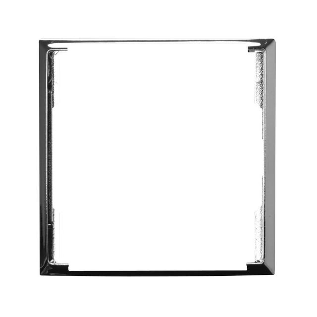 ARIA Ramka ozdobna do gniazd podwójnych do ramek - kolor srebro błysk