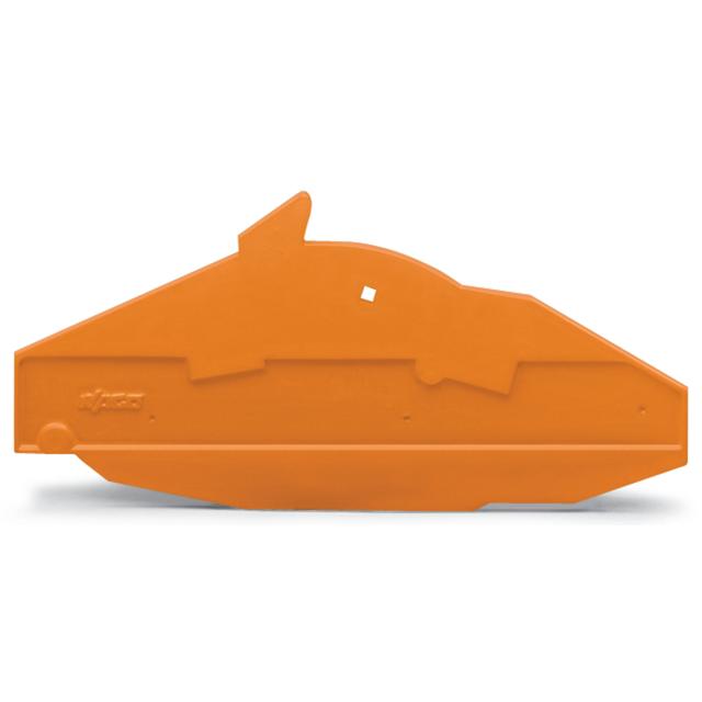 ścianka końcowa pomarańczowa