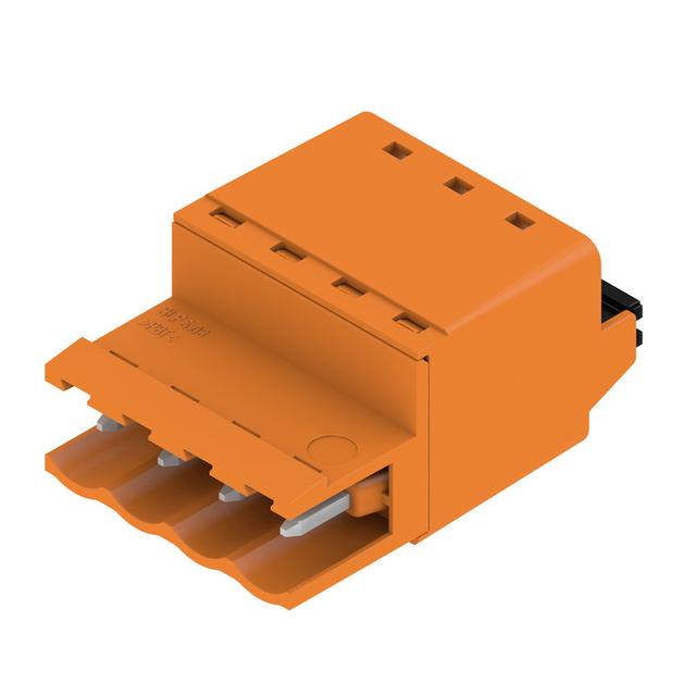 SLF 5.08/04/180 SN OR BX Wtyk PCB (złącze wiązki), 5.08 mm, Liczba biegunów: 4, PUSH IN, złącze sprężynowe /90szt./ 1335350000 WEIDMÜLLER