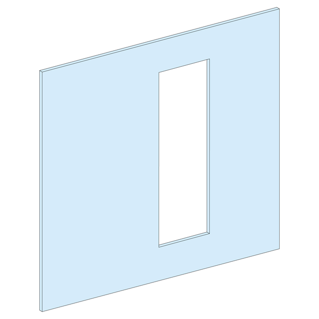 Rozdzielnice PrismaSet, płyta czołowa do mocowanego poziomo SZR dla NSX-INS630