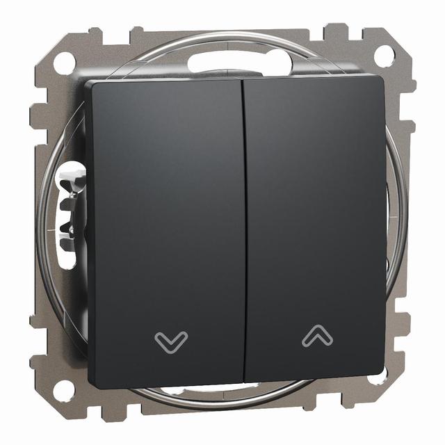 Sedna Design & Elements, łącznik żaluzjowy, czarny antracyt