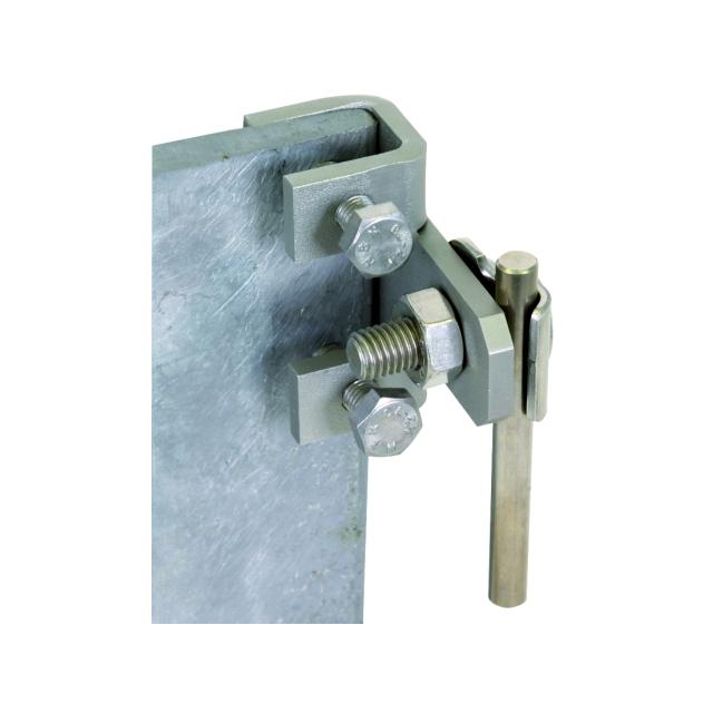 Zacisk krawędziowy 5-18 mm, do drutu 6-10 mm, stal nierdzewna NIRO