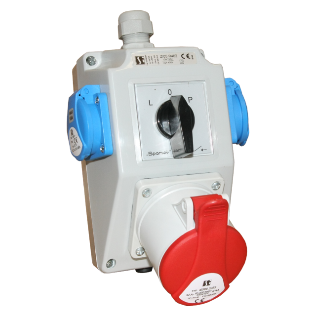 ZESTAW INSTALACYJNY ZI05R362 LOP/32A, 3P+PE