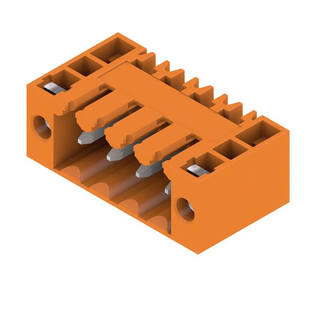 SL 3.50/04/90F 3.2SN OR BX Wtyki PCB (złącza płyty), 3.50 mm, Liczba biegunów: 4, kąt odejścia: 90° /100szt./ 1607060000 WEIDMÜLLER
