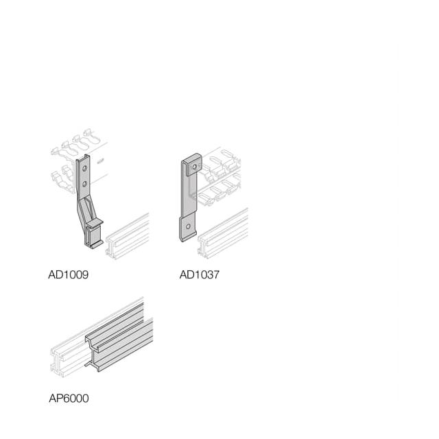 AP6000 Adapter głębokości do Tmax w=600mm