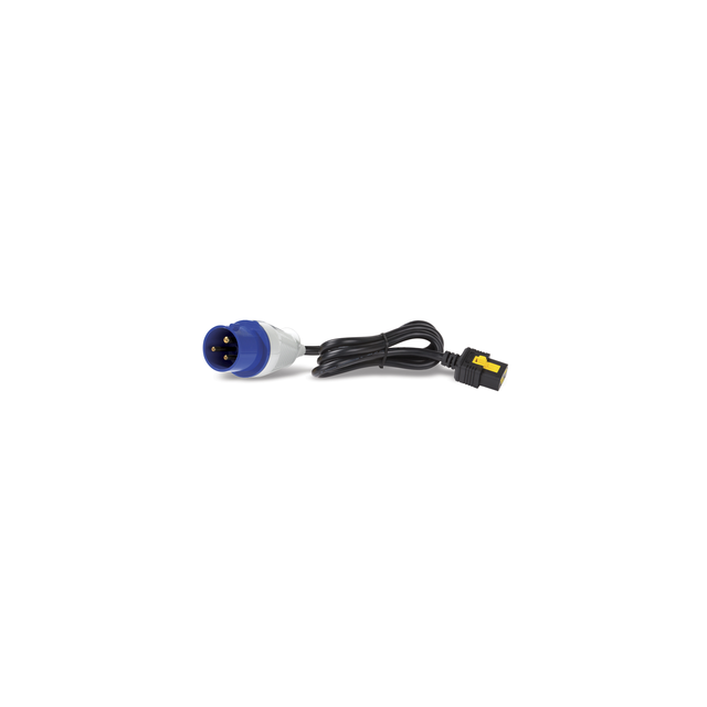 Kabel zasilający 16A o długości 3m z blokadą z C19 na IEC309-16 A