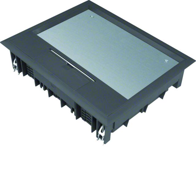 tehalit.VE-EE Pokrywa uchylna VE09 200x253 wykładzina 12mm czarny PA VE09129005 HAGER