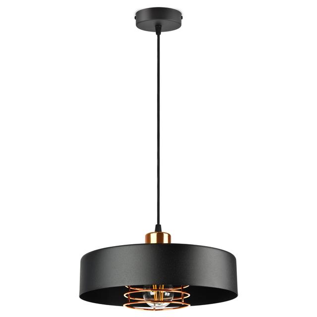 Chiro 1P E27 lampa wisząca max. 60W czarna AD-LD-6267BE27M ORNO