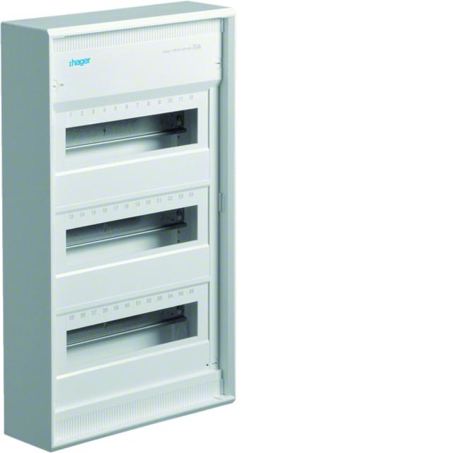 volta Rozdzielnica natynkowa 3x12 kl. II IP30 QC VA36BN HAGER