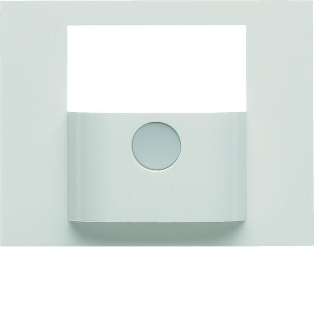 BERKER KNX e/s K.x Płytka czołowa do modułu czujnika ruchu KNX biały połysk 80960479 HAGER