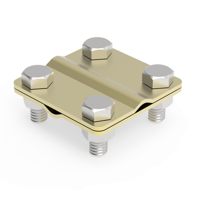 MS ZŁĄCZE KRZYŻOWE 4-OTWOROWE 1.1 MS