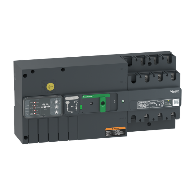 TransferPacT, przełączanie zasilania, bez komunikacji, 160A, 400V, 3P, rozmiar 160A