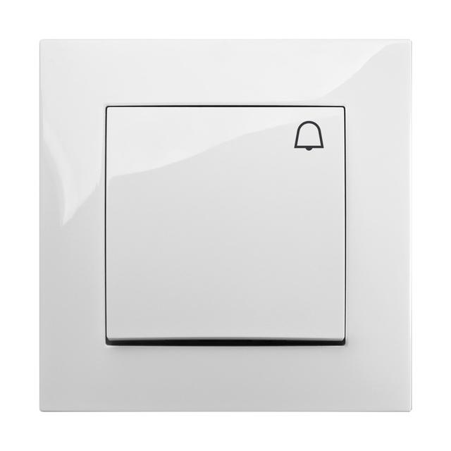 CARLA łącznik zwierny “dzwonek”   biały