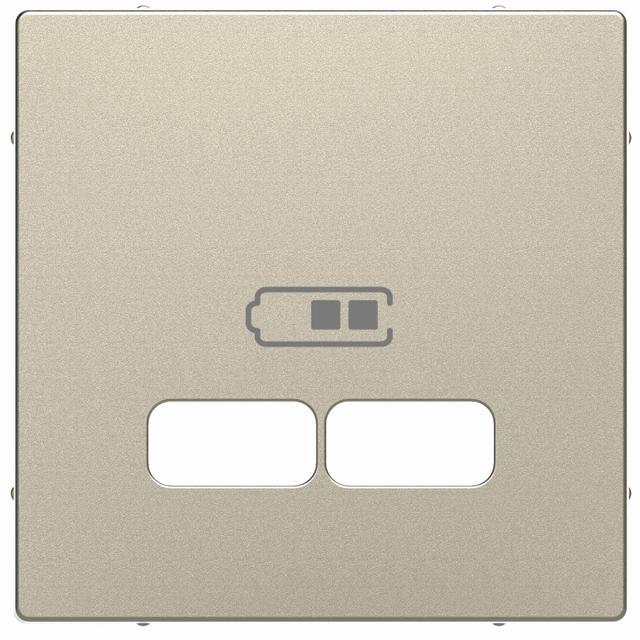 Pł. centr. do ładowarki USB piasek sah. MTN4367-6033 Schneider