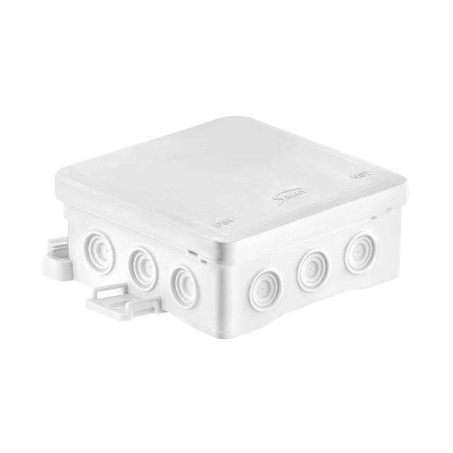 Puszka instalacyjna naścienna NS7 FASTBOX&HOOK - kolor biały  SIMET