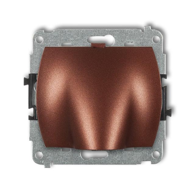 TREND Mechanizm wypustu kablowego brązowy metalik