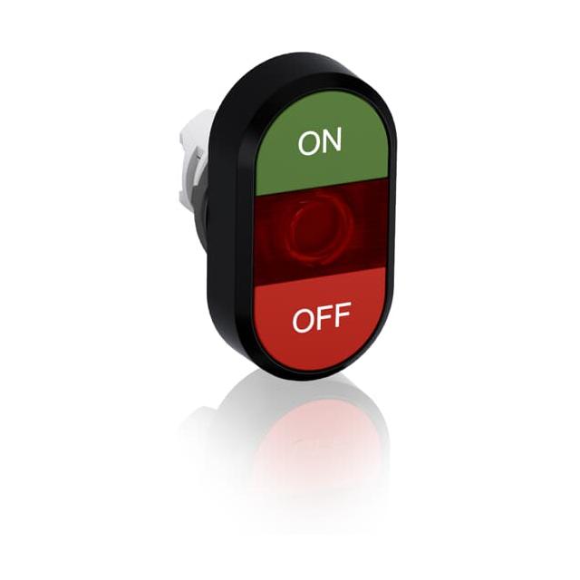 Przycisk podwójny ON-OFF czerwone pole podświetlany MPD3-11R