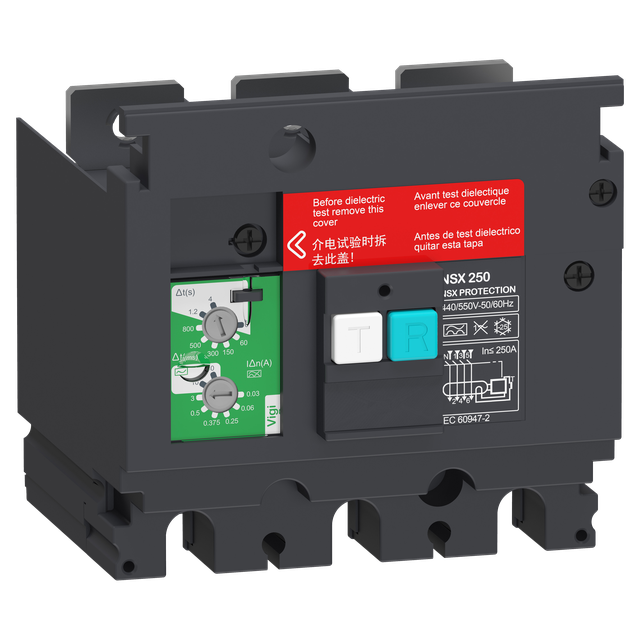 Moduł różnicowy VigiPacT, ComPacT NSX, 3P, 200-440V AC, 0.03-10A, MH, NSX100/160