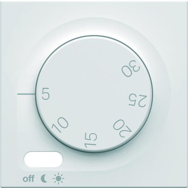 lumina Płytka czołowa do regulatora temperatury biały WXD315P HAGER