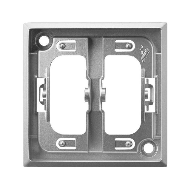 ARIA Ramka ozdobna mocująca - kolor srebro