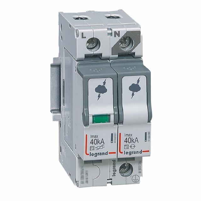 OGRANICZNIK PRZEPIĘĆ T2 40 KA 1P+N, Legrand