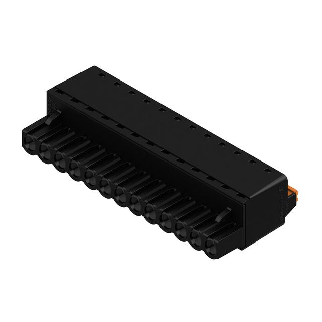 BLF 5.08HC/13/180 SN BK BX Wtyk PCB (złącze wiązki), 5.08 mm, Liczba biegunów: 13, PUSH IN, złącze sprężynowe /24szt./ 1013550000 WEIDMÜLLER