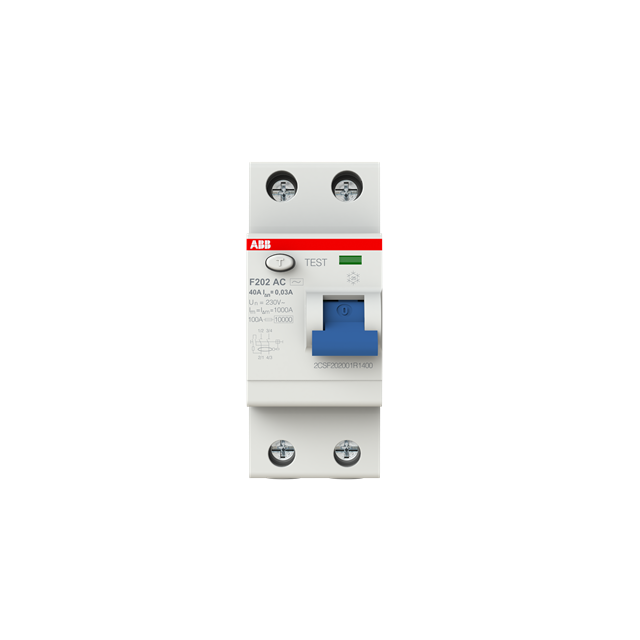 F202 AC-40/0,03 wyłącznik różnicowo-prądowy STANDARD