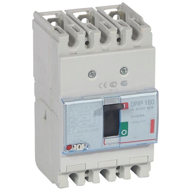 Wyłącznik DPX3 160 3P 63A 36kA 420083 LEGRAND
