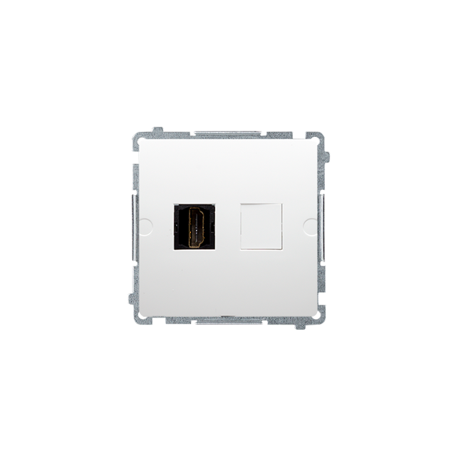 Simon Basic Gniazdo HDMI pojedyncze biały BMGHDMI.01/11 KONTAKT