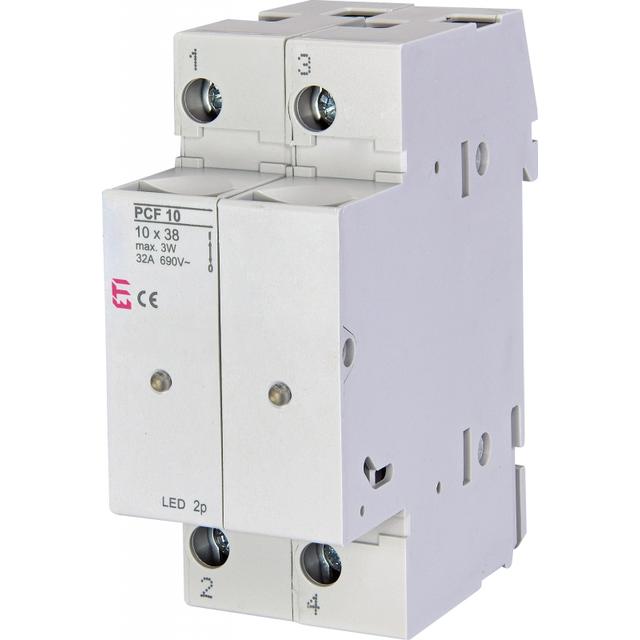 Rozłącznik bezpiecznikowy PCF 10 2P LED 002550013 ETI