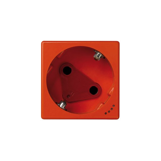 Simon CONNECT TSC-KLS01-7 Gniazdo K45 DATA z kluczem, schuko 16A/230V ,ze wskaźnikiem zasila