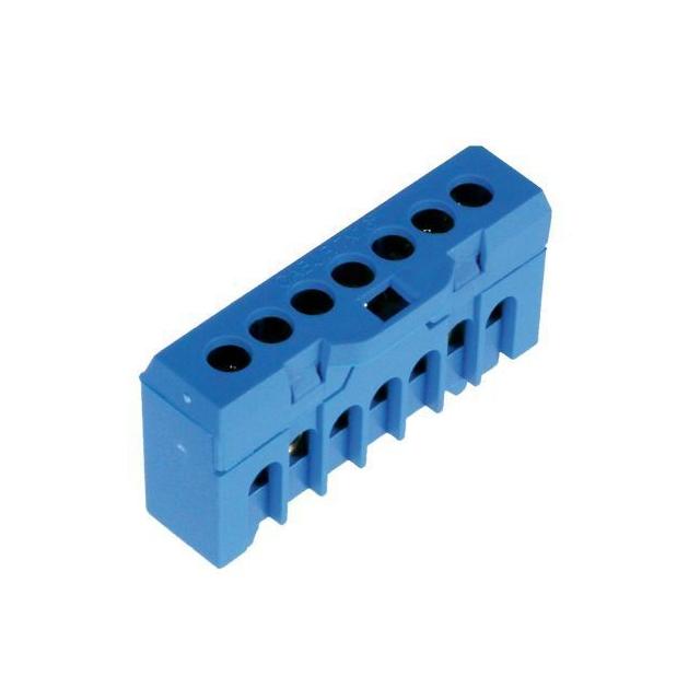 Listwa zaciskowa (1,5-10/16)mm2, 7 otworów, niebieska ESC-QBLOK7001 003903204 ETI