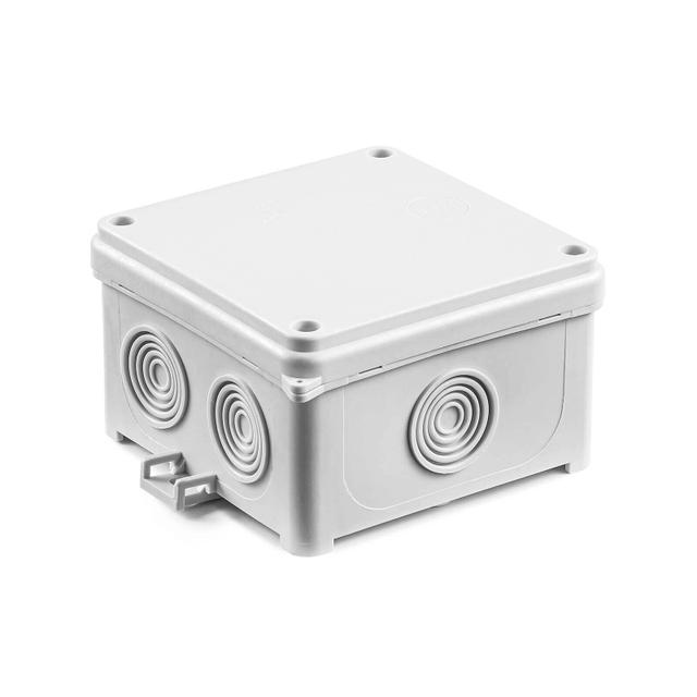 N90x90F ,  Puszka naścienna z dławicą zintegrowaną, samozatrzaskowa 93 x 93 x 55 mm , (pakowanie - w