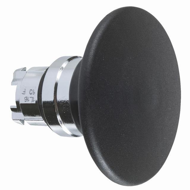 Harmony XB4 Przycisk grzybek z samopowrotem fi60 czarna metalowa ZB4BR2 Schneider