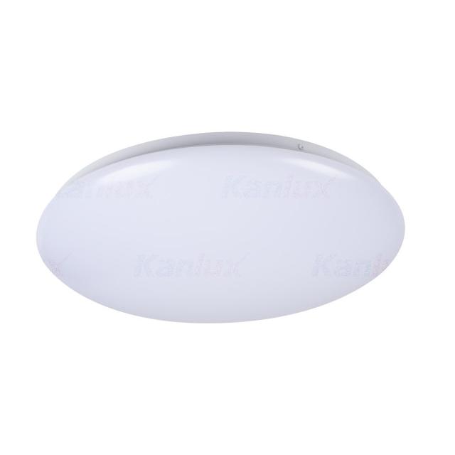 Plafoniera LED CORSO LED V2 18-NW 1200lm 18W 4000K barwa neutralna IP 44 biała 31221 KANLUX