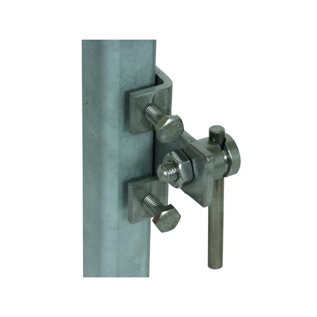 Zacisk krawędziowy 18-35 mm, do drutu 6-10 mm, stal nierdzewna NIRO