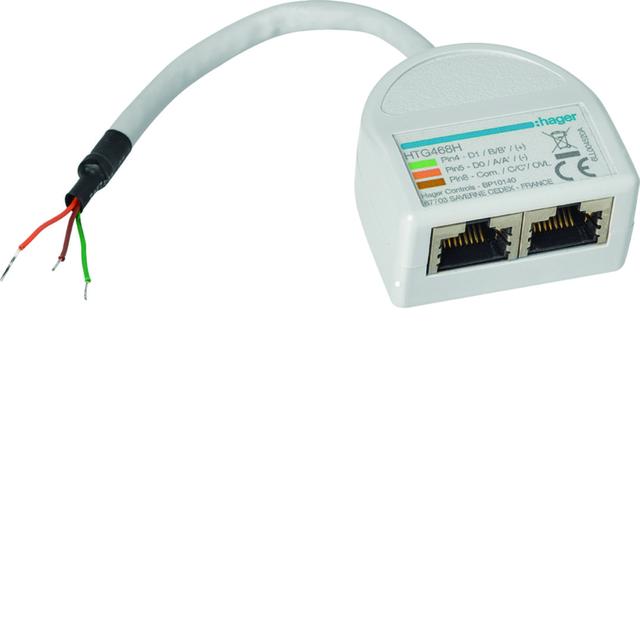 agardio.manager Rozdzielacz RJ45 bez wtyczki HTG468H HAGER