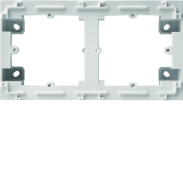 lumina intense Adapter natynkowy podwójny biały WL5820 HAGER