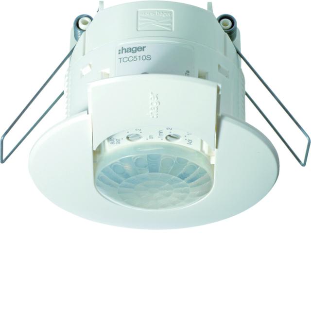 KNX e/s Podtynkowy czujnik obecności 1-kanałowy biały TCC510S HAGER