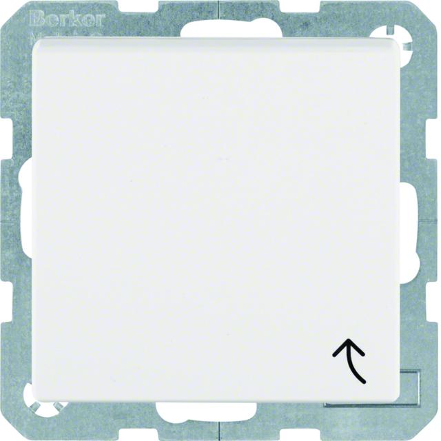 BERKER S.1/B.3/B.7 Gniazdo SCHUKO z pokrywą biały 47511909 HAGER