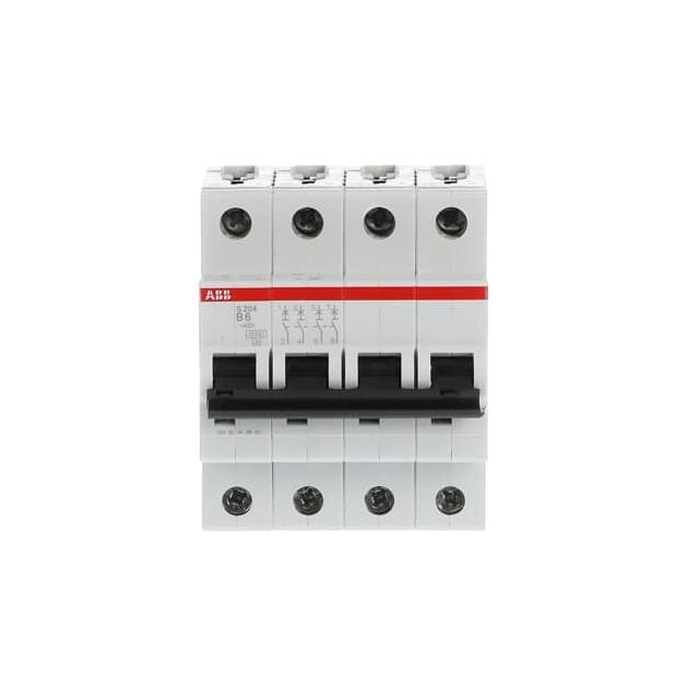 S204-B6 Wyłącznik nadprądowy 6kA 4P B6A 2CDS254001R0065 ABB